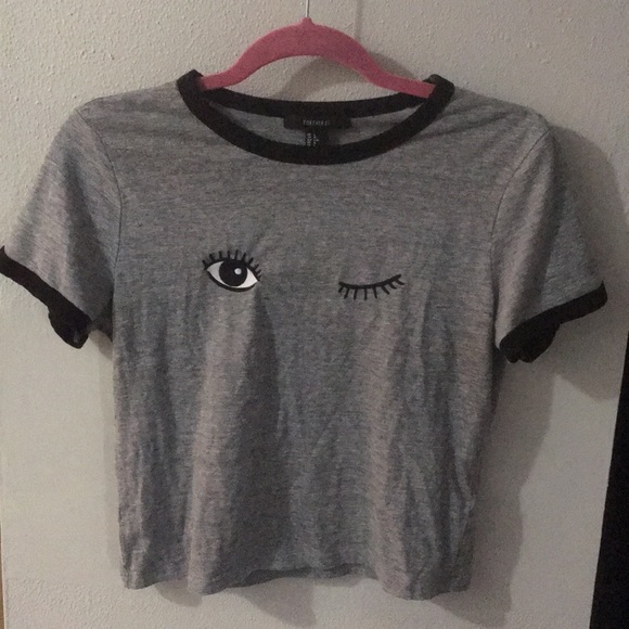 Forever 21 Tops - 👁Winky eye shirt👁